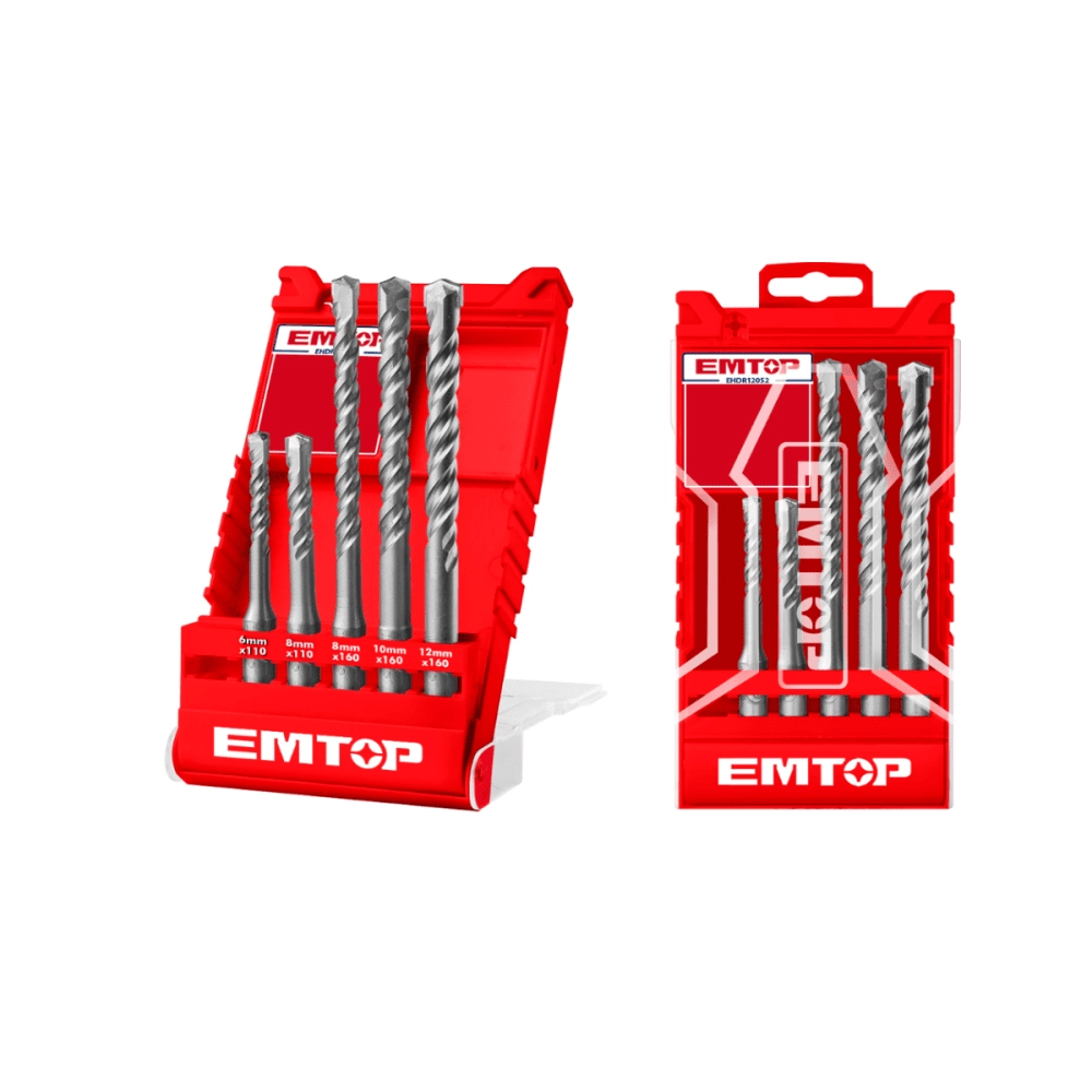 Nabor perforatorlar SDS plus EMTOP EHDR12052 sotib olish