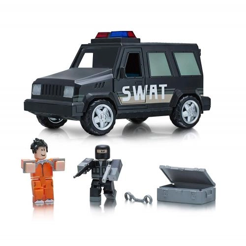 Игровая коллекционная фигурка Jazwares Roblox Feature Vehicle Jailbreak: SWAT Unit W4 (10774R) - фото №2 Игровая коллекционная фигурка Jazwares Roblox Feature Vehicle Jailbreak: SWAT Unit W4 (10774R) купить