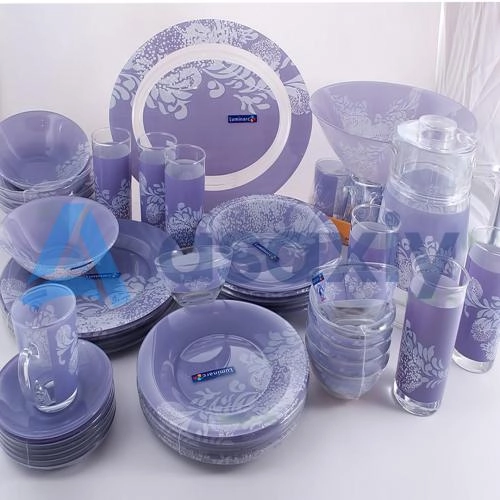 Piume Violet – 46 buyumli, 6 kishilik Luminarc dasturxon servizi arzon