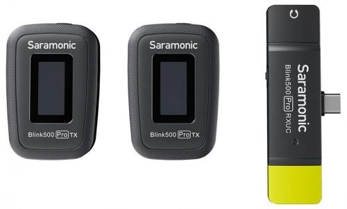 Беспроводная микрофонная система Saramonic Blink500 Pro B6, TX+TX+RXUC, USB-C купить