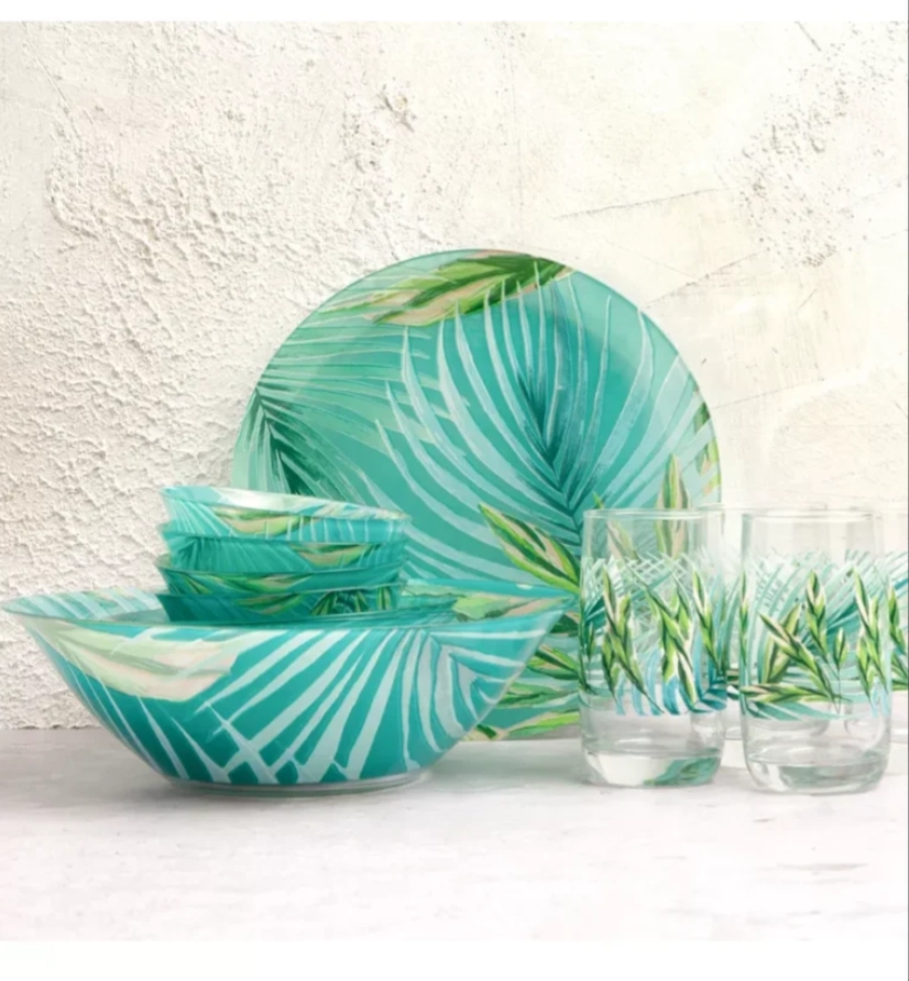 Набор столовой посуды Luminarc Simply Crazifolia 46 предметов (Q1820) в Узбекистане