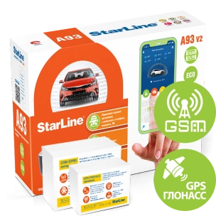 Сигнализация StarLine A93 V2 GSM+GPS купить