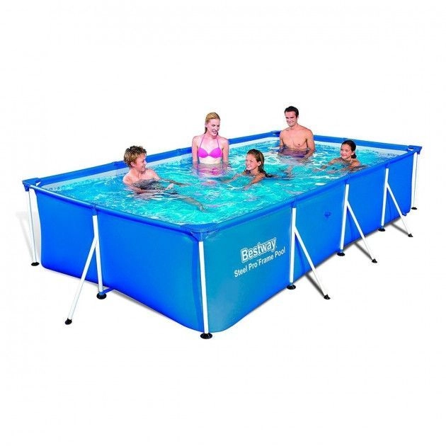 Bestway Steel Pro 56405b karkasli basseyni, 400x211x81 sm sotib olish