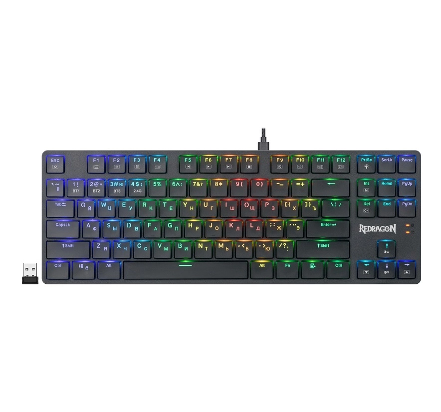 Redragon Anubis Black simli+simsiz klaviaturasi sotib olish