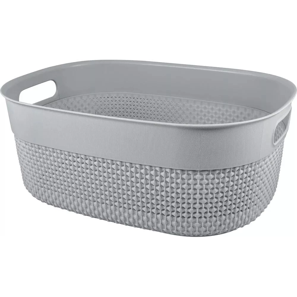 Корзина для хранения OSLO 12л серый шторм купить