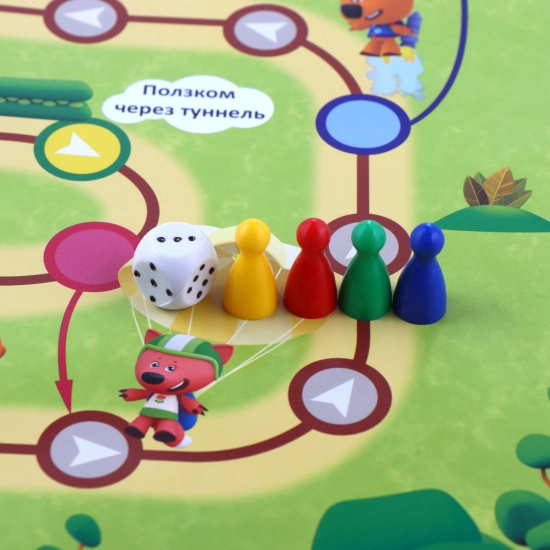 Игра настольная Ходилка Большая настольная игра Ми-ми-мишки В лесу у друзей - rasm №4 Игра настольная Ходилка Большая настольная игра Ми-ми-мишки В лесу у друзей O'zbekistonda