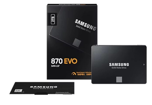 Samsung 870 EVO 2TB 2.5" SSD qattiq diski sotib olish