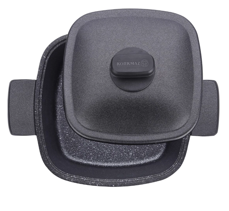 Korkmaz Casterra квадратный чугунный казан 20X20X10.5 (A2581) недорого