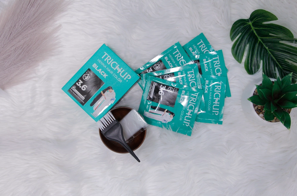 Краска хна для волос Trichup - черный 6X10гр недорого