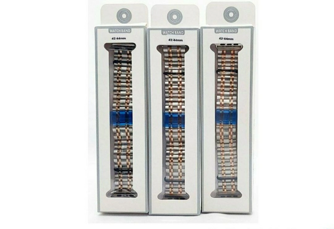 Apple Watch 42/44 mm, Steel Bronze uchun metall tasma arzon