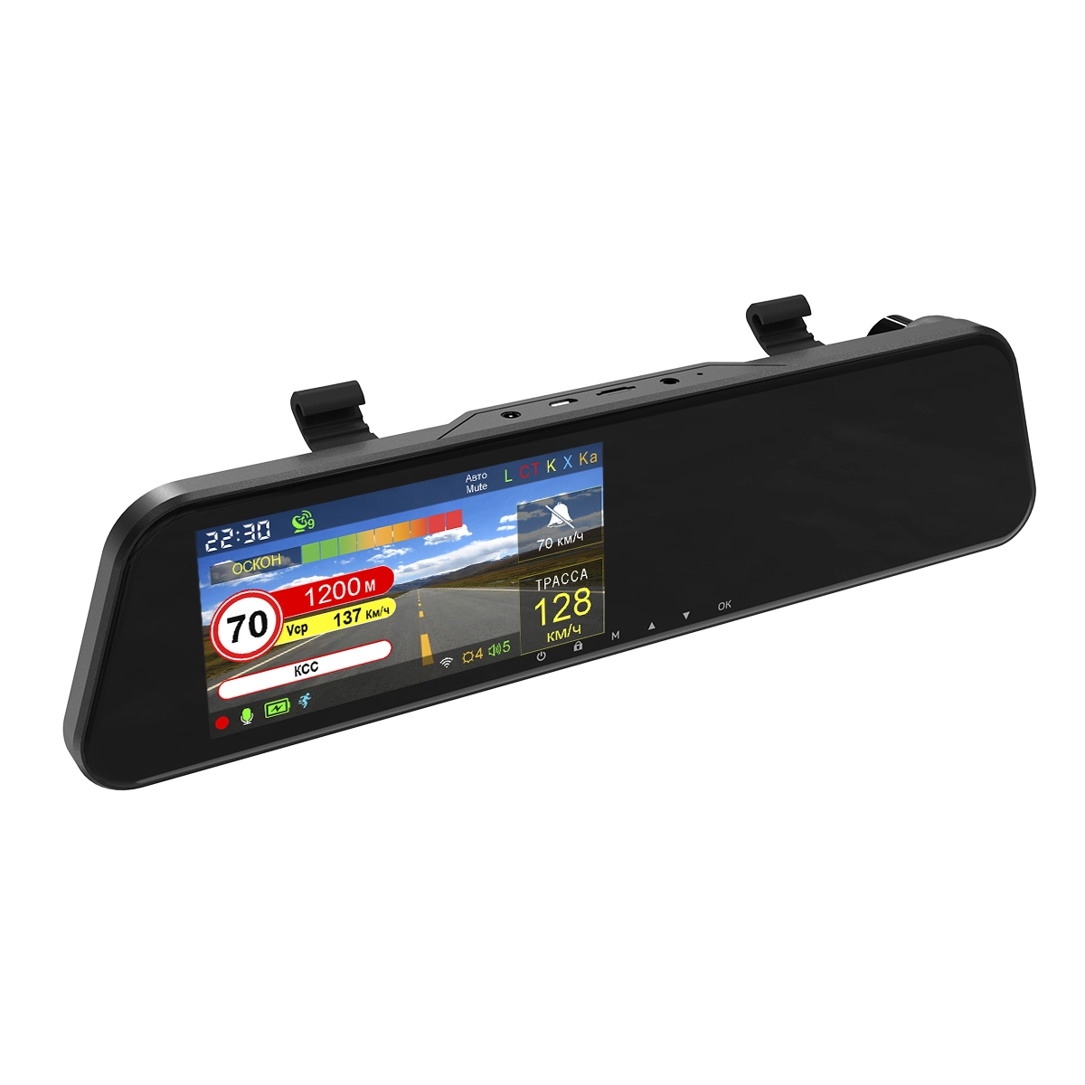 Радар-детектор SilverStone F1 HYBRID ELBRUS+CAMERA WIFI купить