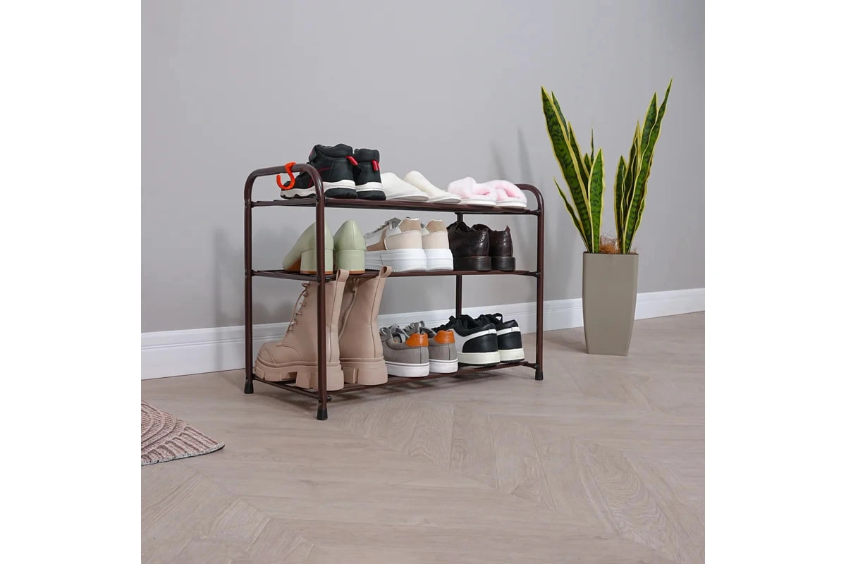 Альфа 23 Poyafzal stendi jigarrang (jigarrang) bo'lib to'lash