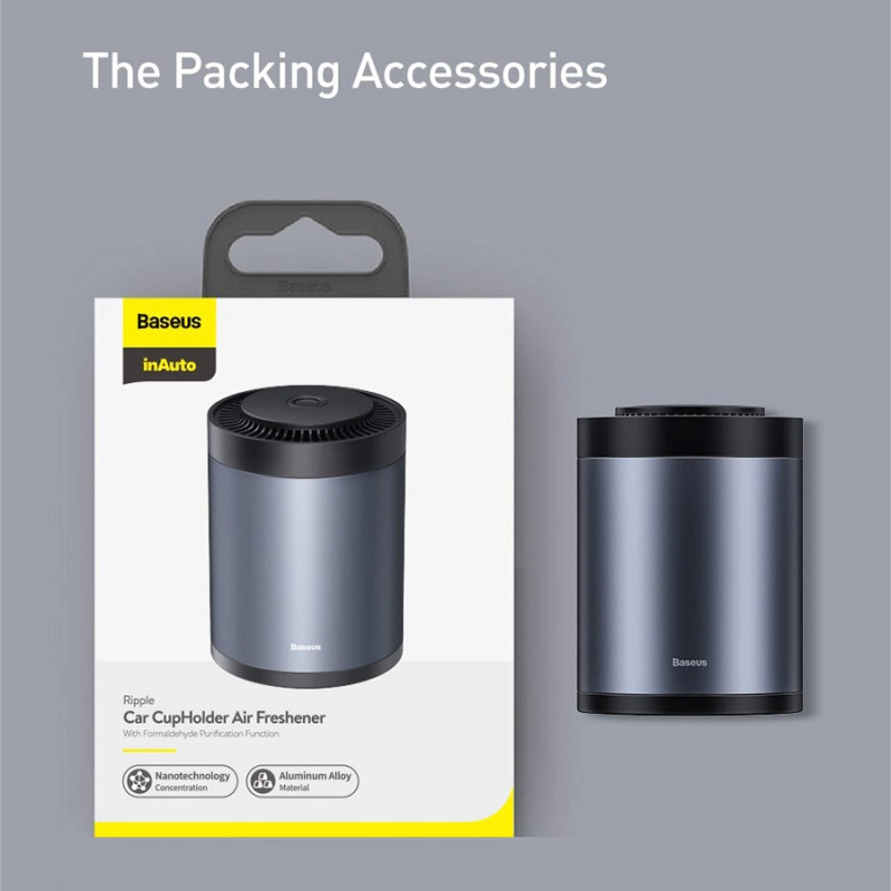 Baseus SUXUN-BW01 qora avtomobil aromatizatori bo'lib to'lash