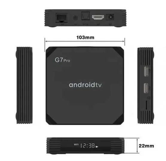 G7 pro 2/16GB Smart TV pristavkasi O'zbekistonda