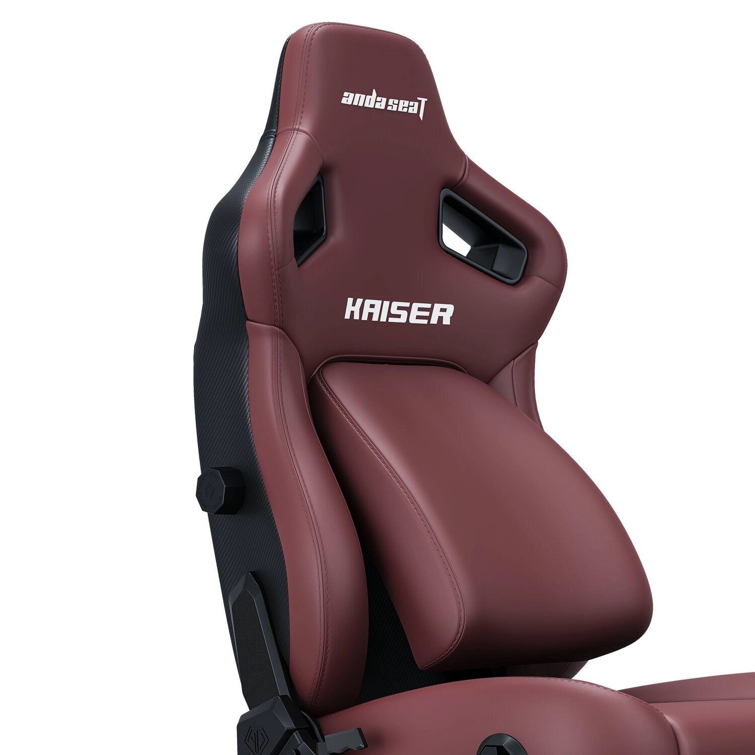Игровое кресло Anda Seat Kaiser 4 Size XL Maroon Premium PVC рассрочка