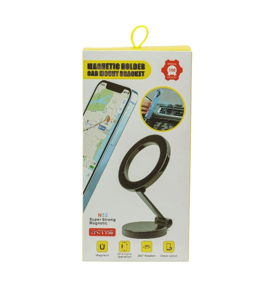 N52 H-CT158 magnetic holder avtomobil uchun smartfon tutqichi O'zbekistonda