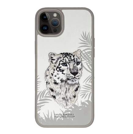 iPhone 15 Pro/Pro Max uchun Santa Barbara Polo Savanna oq g‘ilofi sotib olish