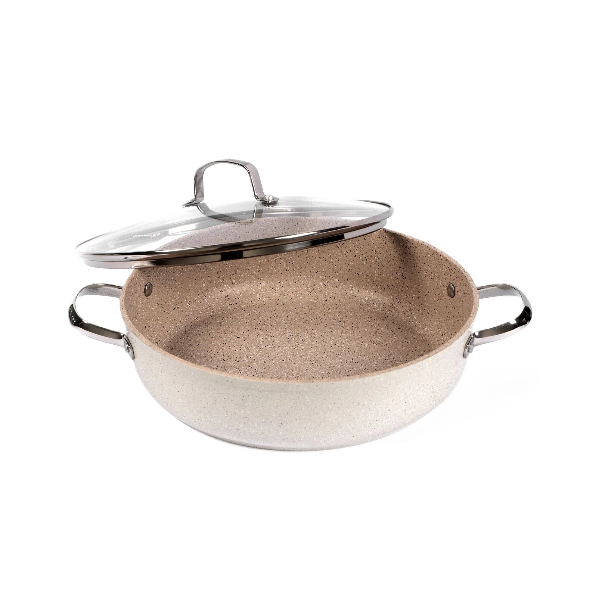 Кастрюля Korkmaz Granita A1854 24 см 2.5 л (A1854) алюминиевая, антипригарная с крышкой недорого