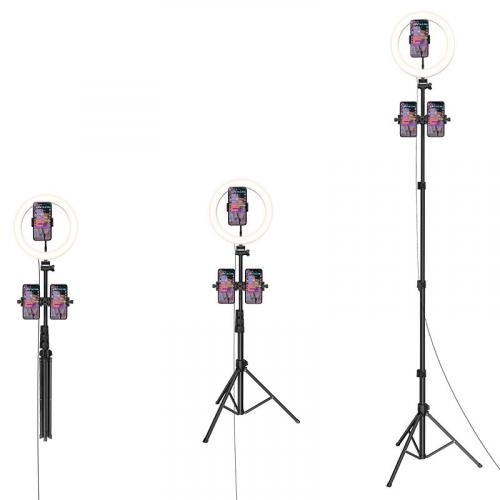 Кольцевая лампа 30 см + Штатив Hoco LV02 Aesthetic light недорого