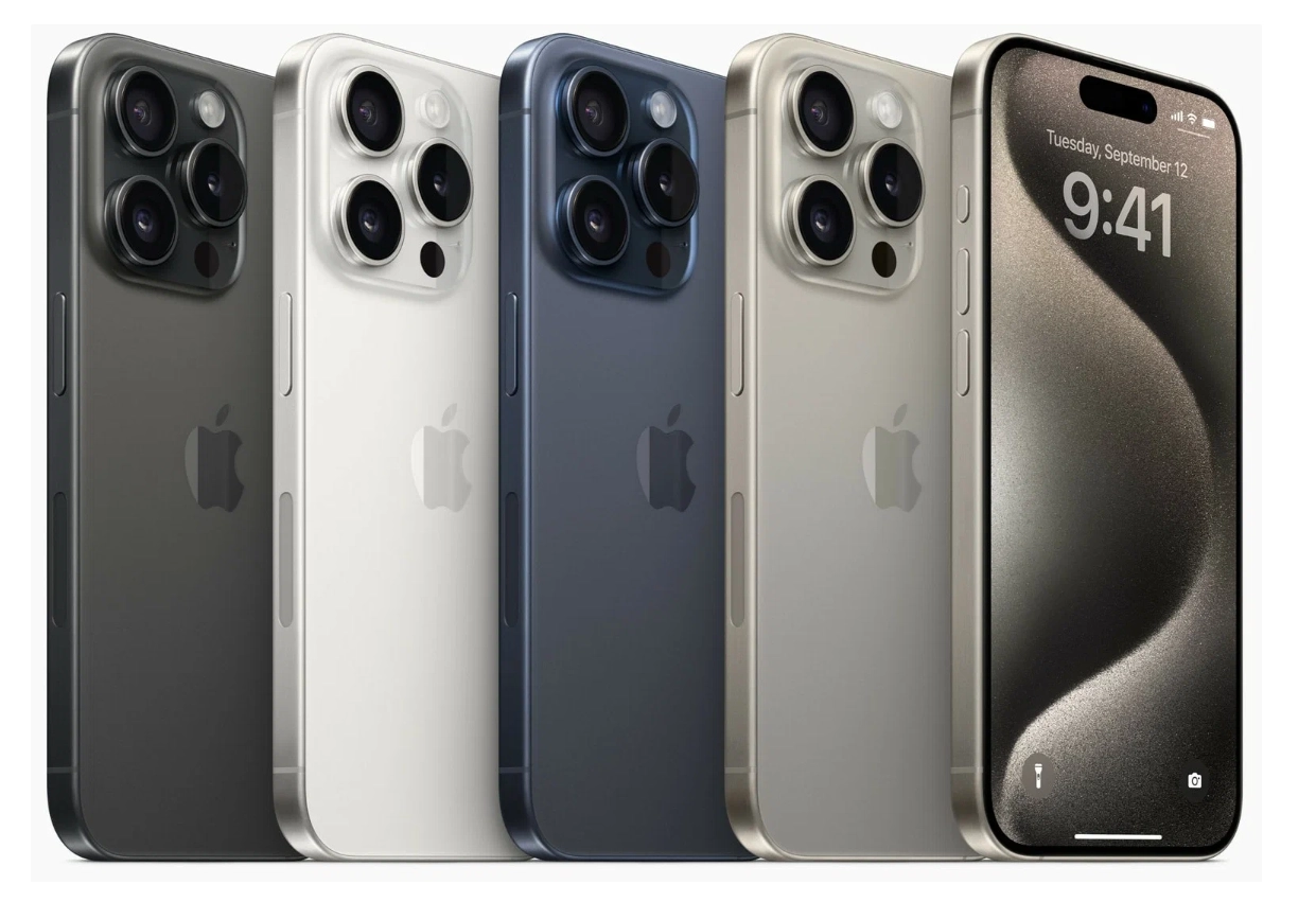 iPhone 15 Pro 256GB Qora Titanrang Smartfoni (1 sim) narxi