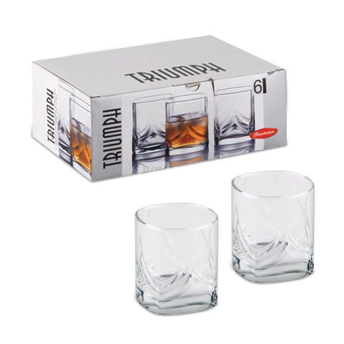 Стакан PASABAHCE ТРИУМФ 41610 200мл 6шт недорого