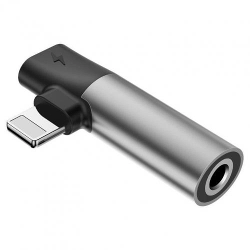 Baseus Lightning (M) - Lightning (F) + jack 3.5mm (F) perexodnigi arzon