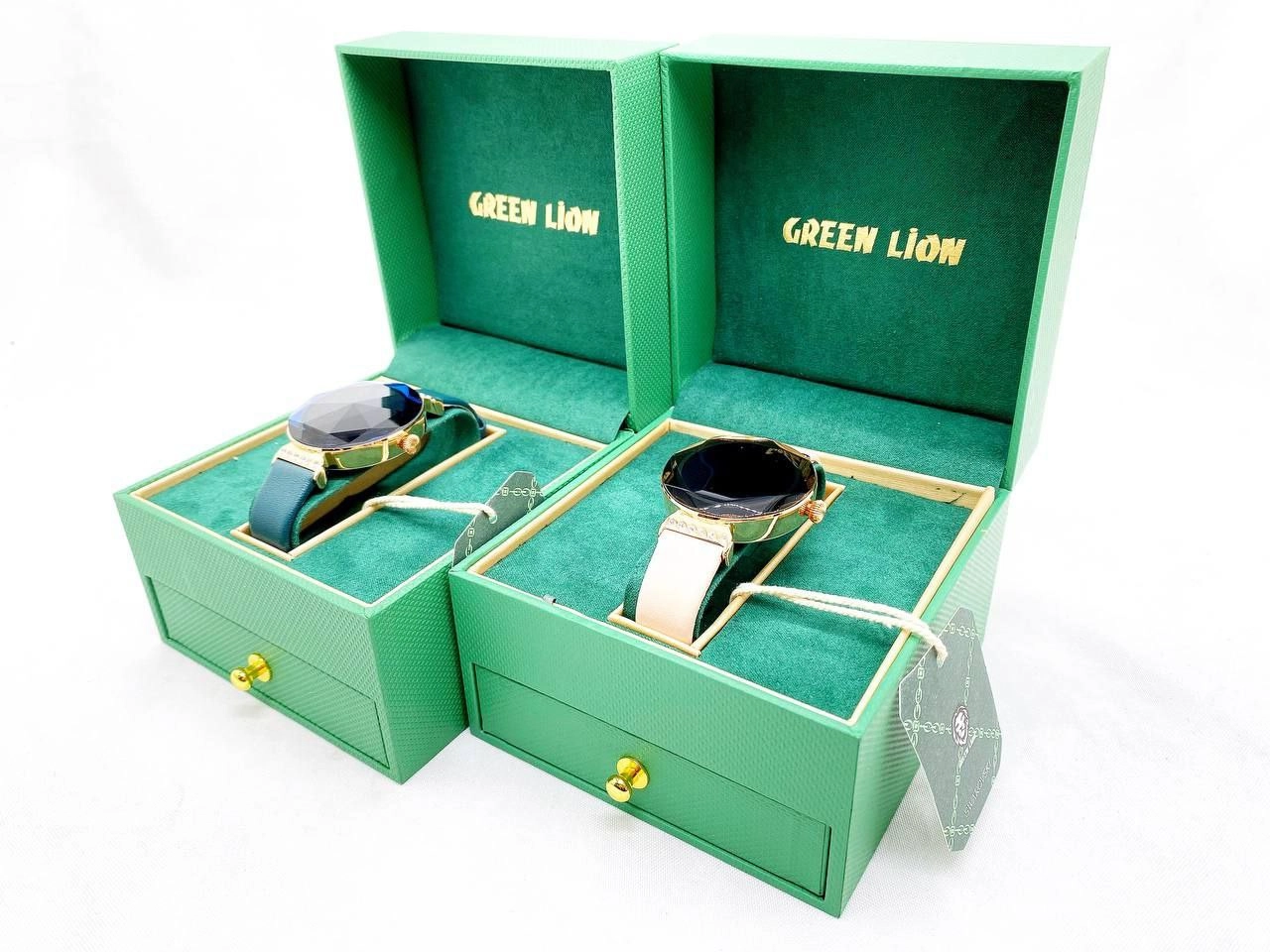 Green Lion SWAROVSKI Blue smart-soati onlayn