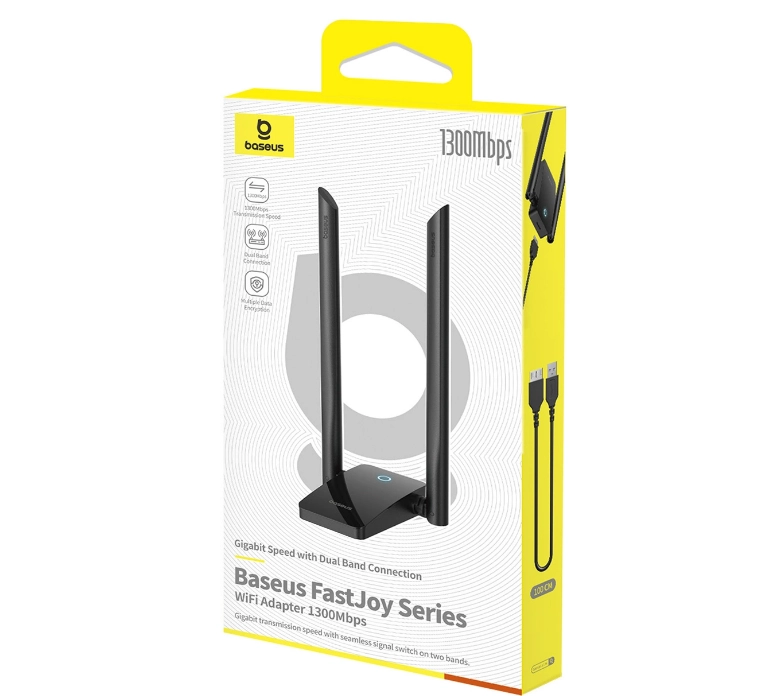 Baseus FastJoy B01317600111-06 1800 Mb/s Wi-Fi adapteri onlayn