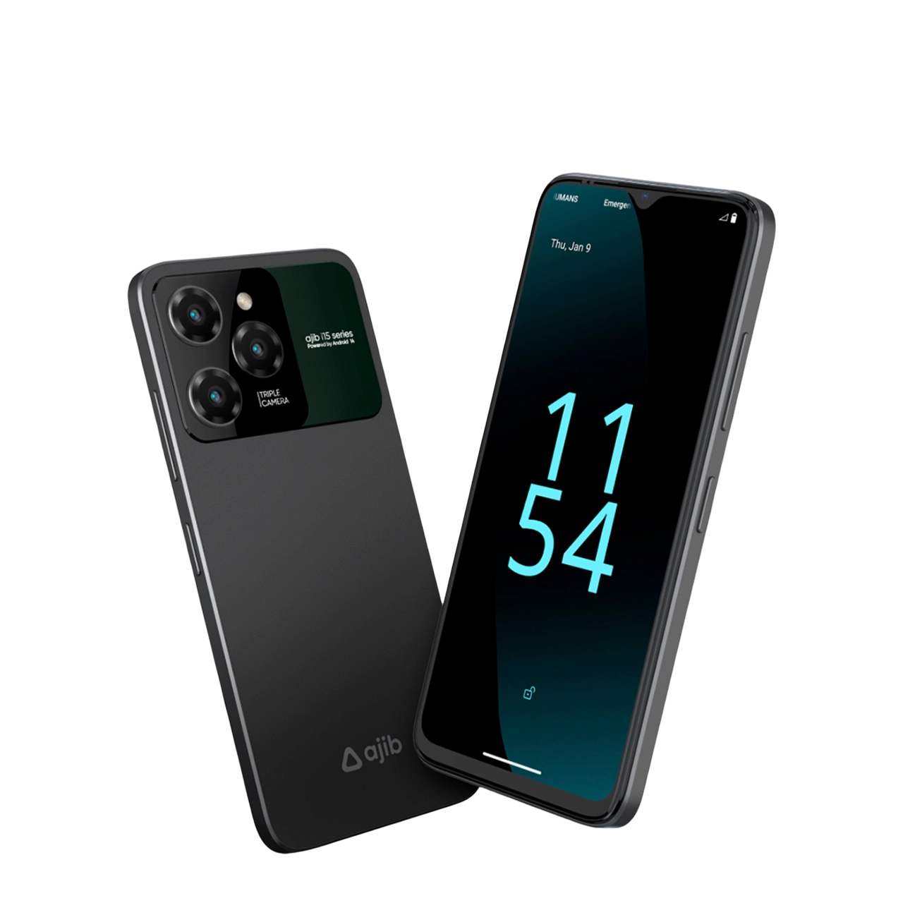 Ajib i15 Smartfoni 4/64 Black sotib olish