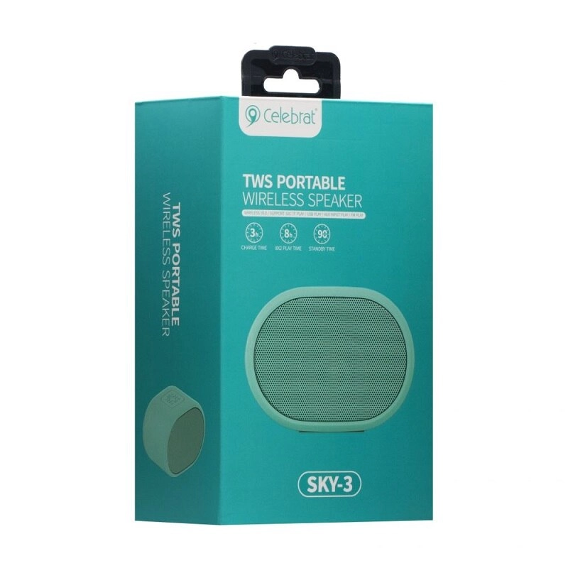 Портативная колонка Bluetooth Yison Celebrat SKY-3 (Blue) недорого