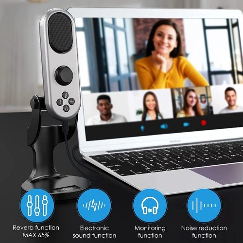 Jmary MC-PW7 qora mikrofoni onlayn