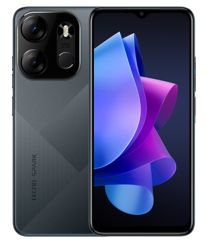 TECNO Spark Go 2023 4/64GB Qora Smartfoni. sotib olish