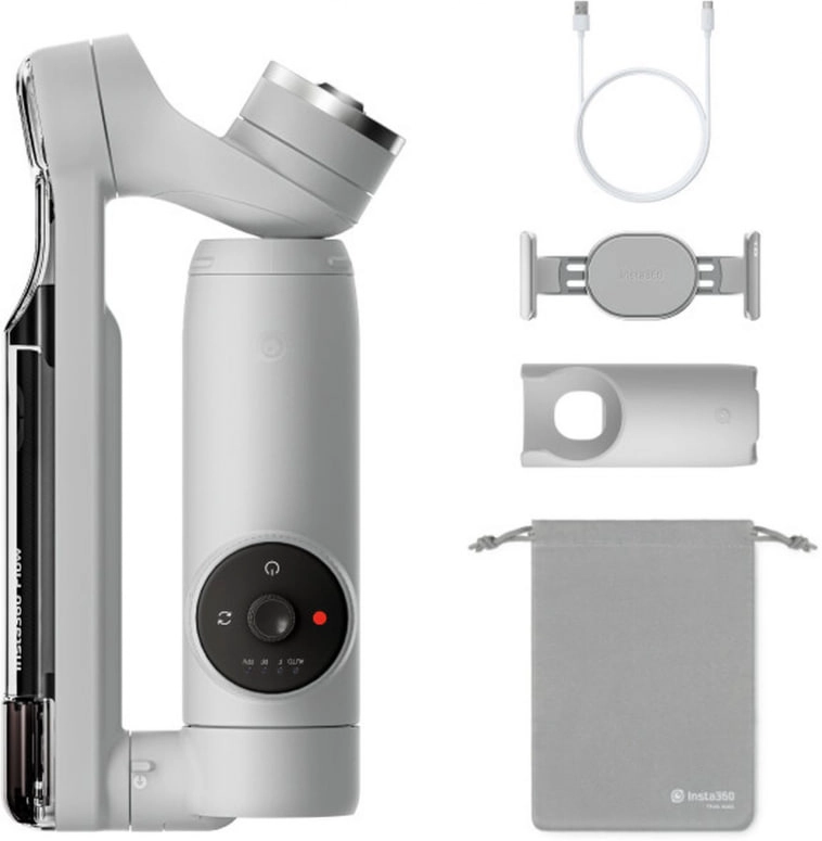 Insta360 Flow kulrang smartfon uchun stabilizatori arzon