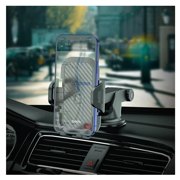 Hoco CA76 qora avtomobil ushlagichi xususiyatlar