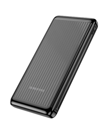 Borofone BJ42 10000 mAh qora tashqi akkumulyatori O'zbekistonda