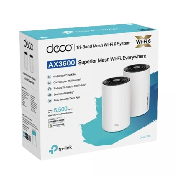 TP-LINK Deco X68 (2-pack) – Wi-Fi Mesh tizimi O'zbekistonda