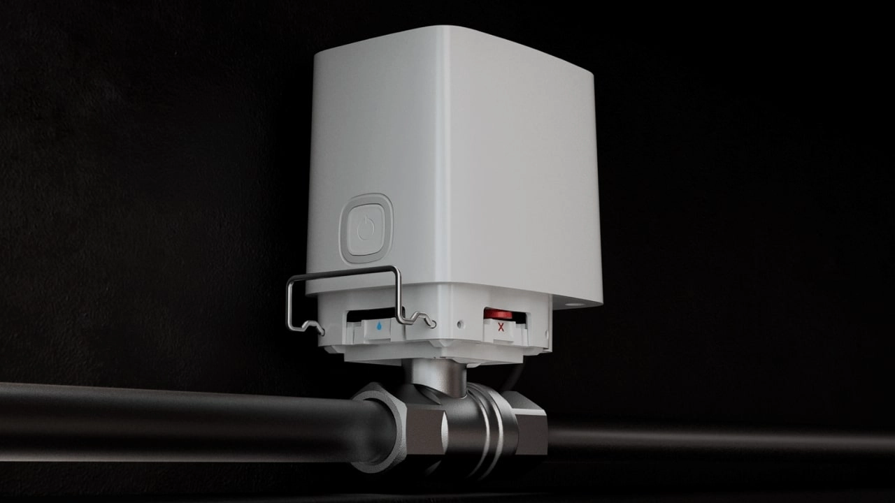 Умный кран с дистанционным управлением Ajax WaterStop [1] (9SA) white доставка