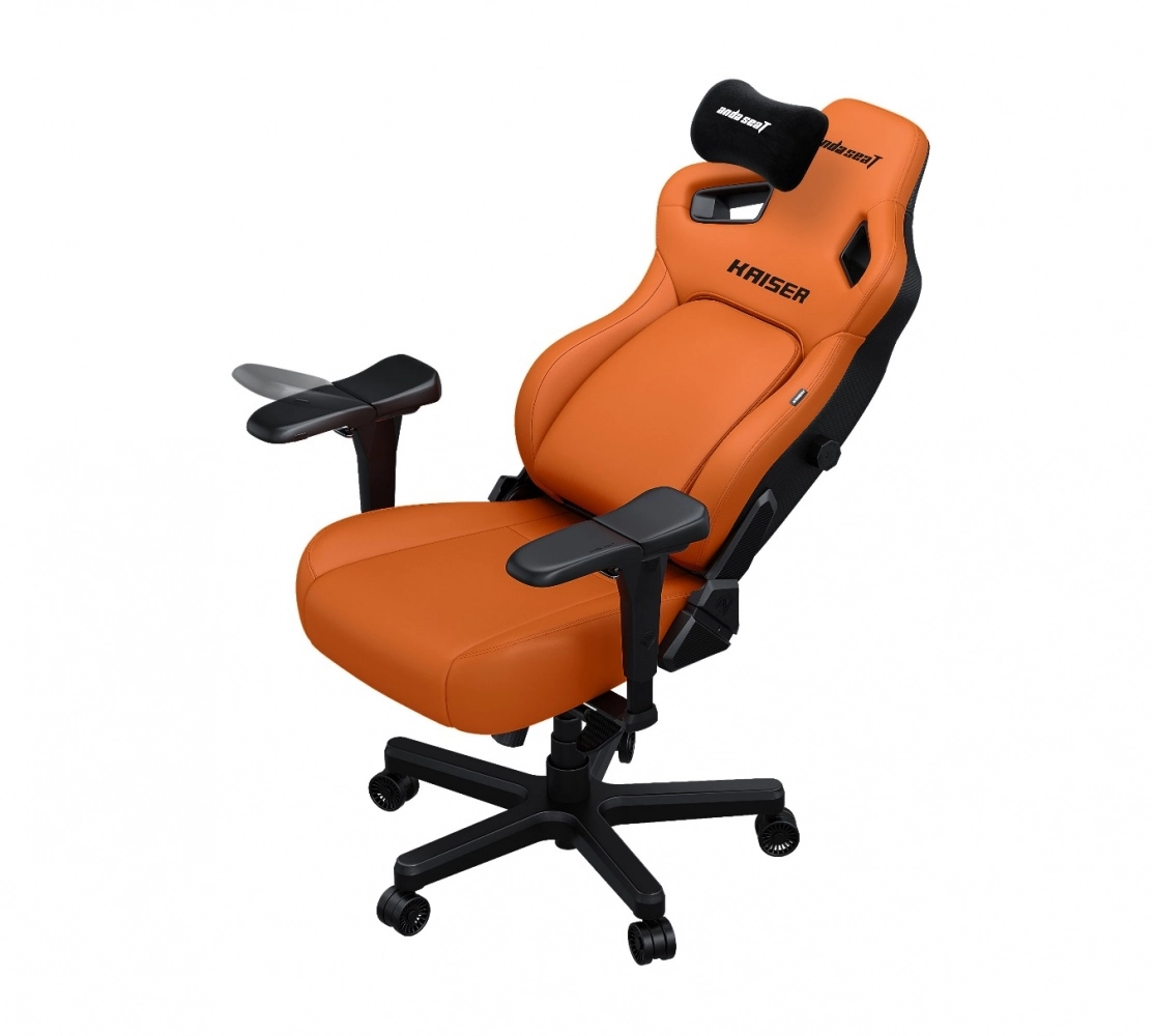 Игровое кресло Anda Seat Kaiser 4 Size L Orange Premium PVC недорого