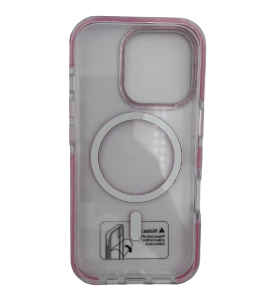 Чехол Try me CH1151 MagSafe розовый для iPhone 16 Pro недорого