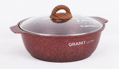 "Granit ultra" turkumidan 5l Kukmara kastryul-qo‘rasi (original, blue, green, red) onlayn