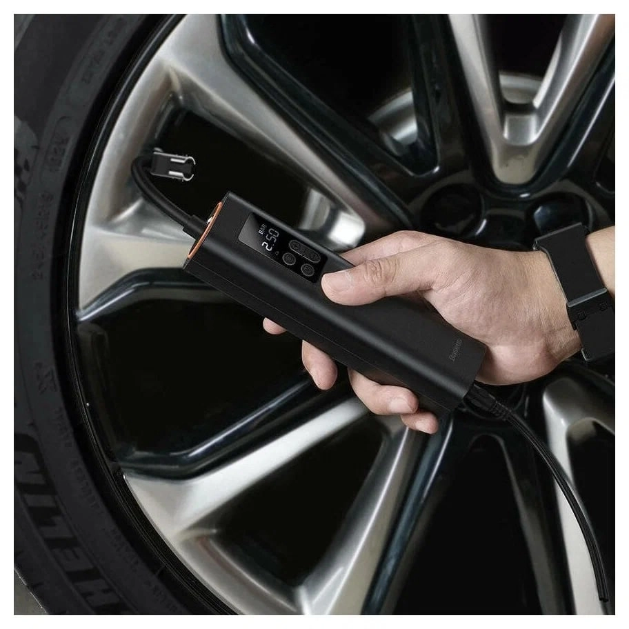 Автомобильный компрессор Baseus Super Mini Inflator Pump CRCQ000001 в Узбекистане