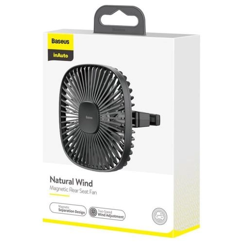 Магнитный вентилятор Baseus Natural Wind (Black) рассрочка