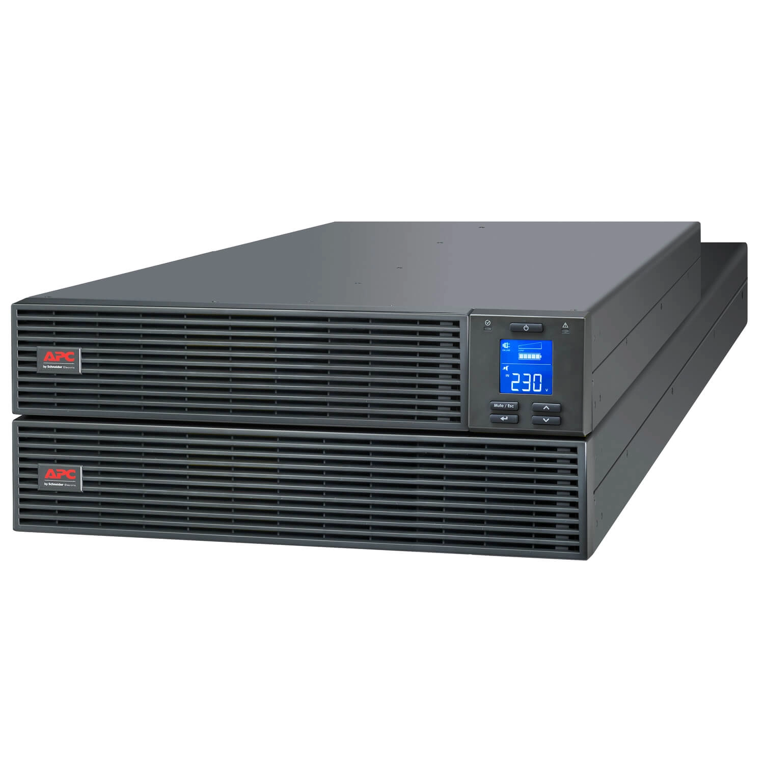 APC Easy UPS On-Line, 10kVA/10kW, Rackmount 4U, 230V, Hard wire 3-wire(1P+N+E) outlet, Intelligent Card Slot, LCD, W/ Rail Kit uzluksiz quvvat blogi sotib olish