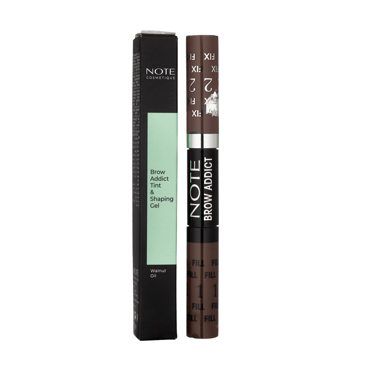 NOTE BROW ADDICT TINT & SHAPING GEL 03 (5 ml+5 ml) qosh uchun tint sotib olish