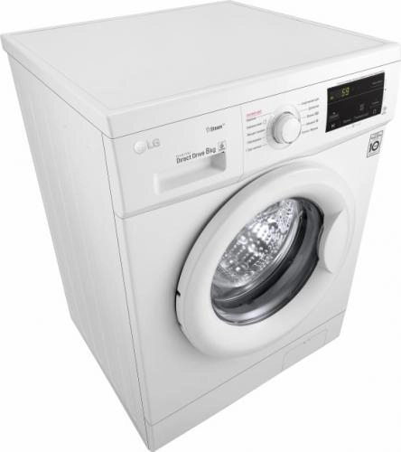 Стиральная машина LG F4J3TS0W (Белая) (Подача пара) 8 Кг быстрая доставка