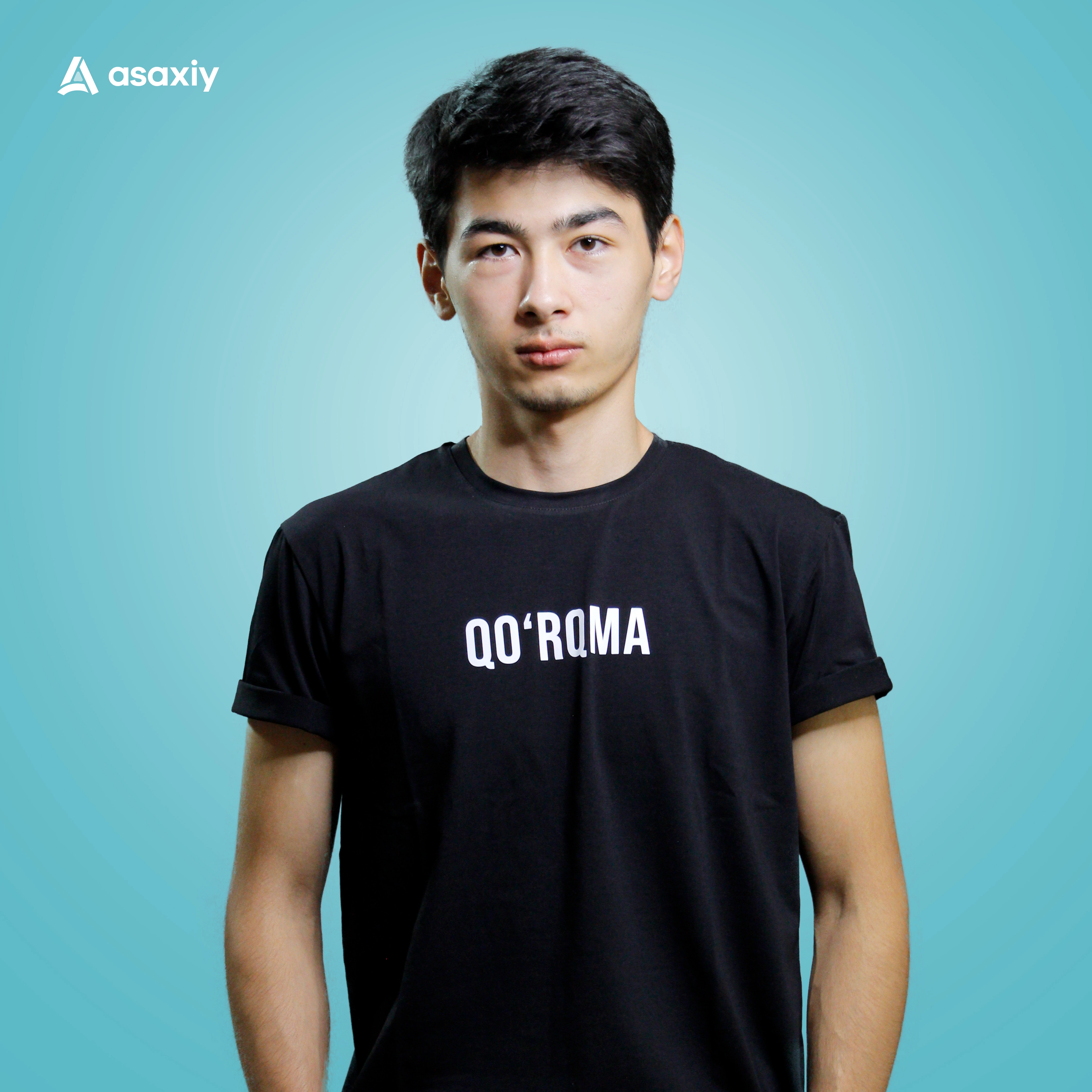 YOKI "Qo'rqma" Black futbolkasi M tez yetkazib berish