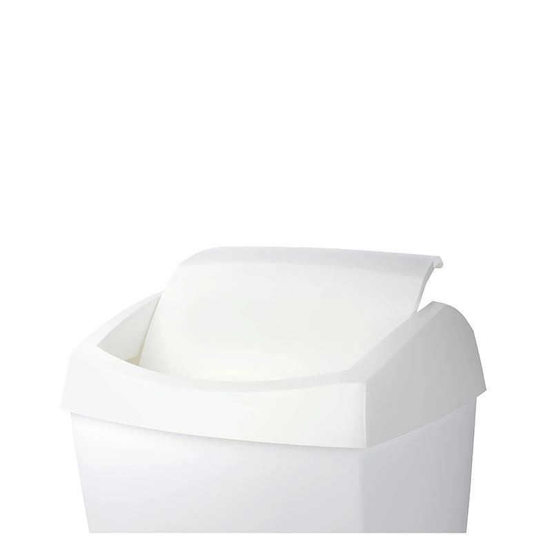 Ведро пластмассовая для мусора Trash Star Bin 18 lt White недорого
