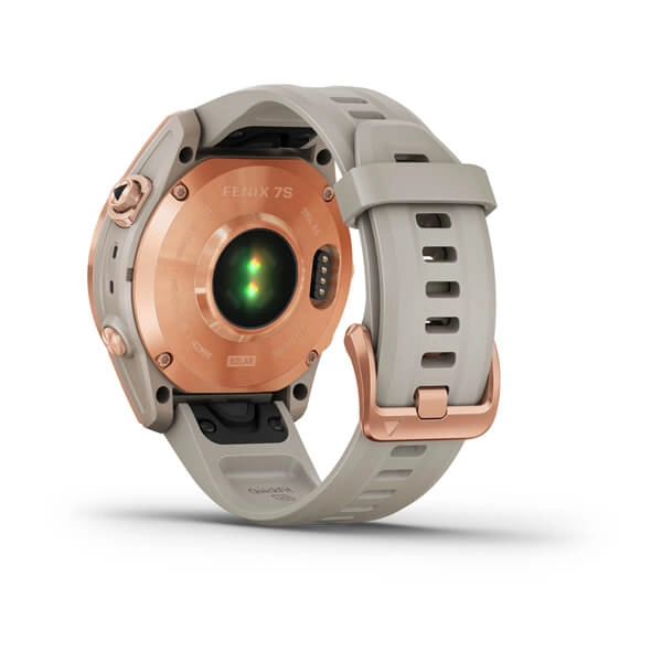 Garmin FENIX 7S Solar Rose gold smart-soati tez yetkazib berish