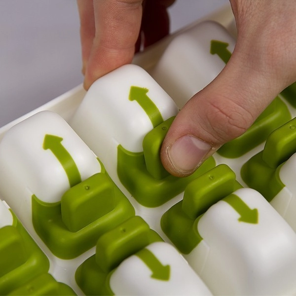 Joseph Joseph QuickSnap Plus 20018 muz uchun qolip, yashil tez yetkazib berish