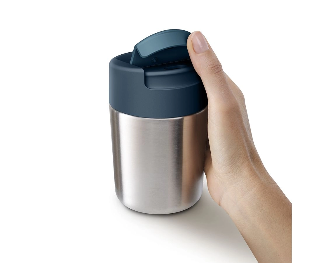 Термокружка Joseph Joseph Sipp Steel 340 мл антрацит 81125 быстрая доставка